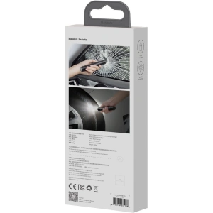Wholesale Baseus Sharp Tool Safety Hammer (Window-breaking + Flashlight) Black - BSU2089BLK - {ean13} - Hurt