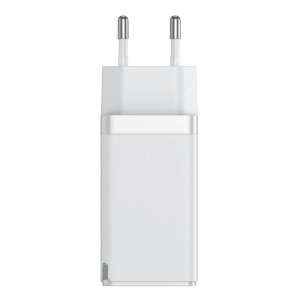 Ładowarka sieciowa Baseus GaN Pro, C+C+A, 65W, EU (biała)