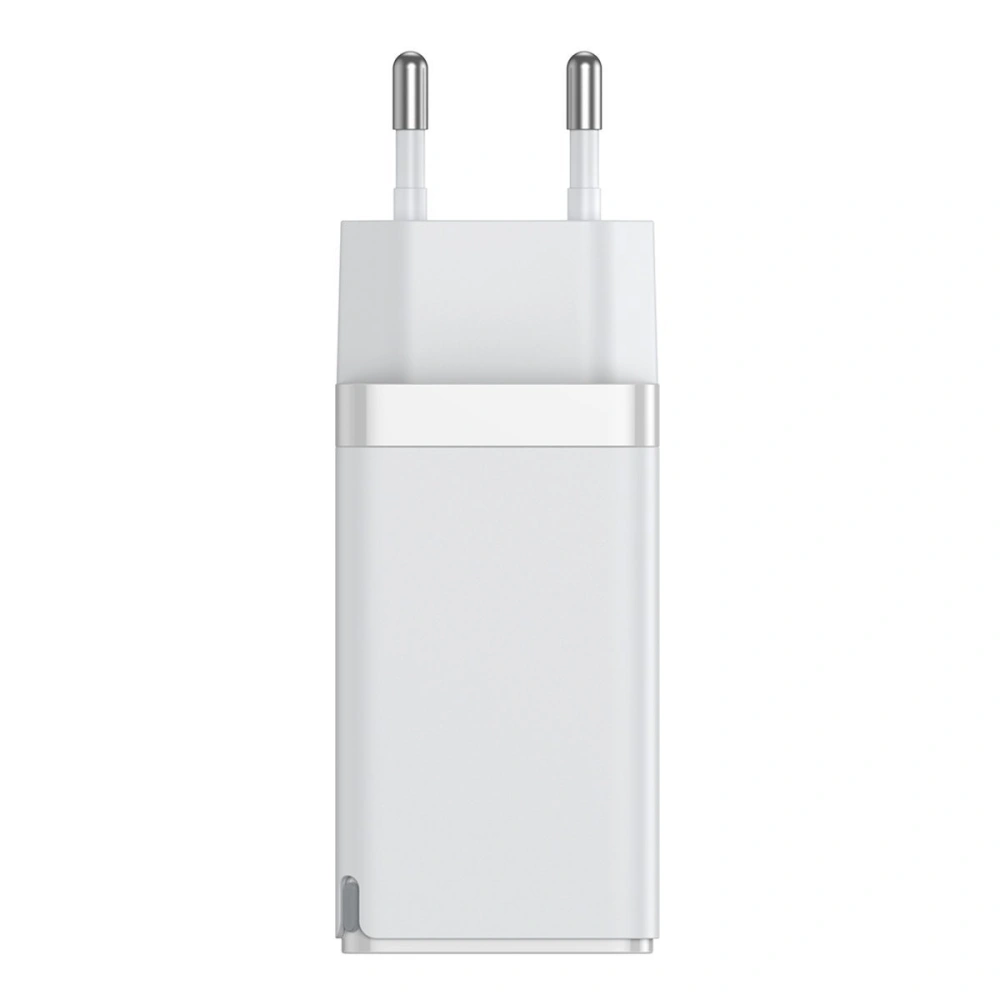 Hurtownia GSM - Ładowarka sieciowa Baseus GaN Pro, C+C+A, 65W, EU (biała) - BSU2090WHT - {ean13} - Hurt