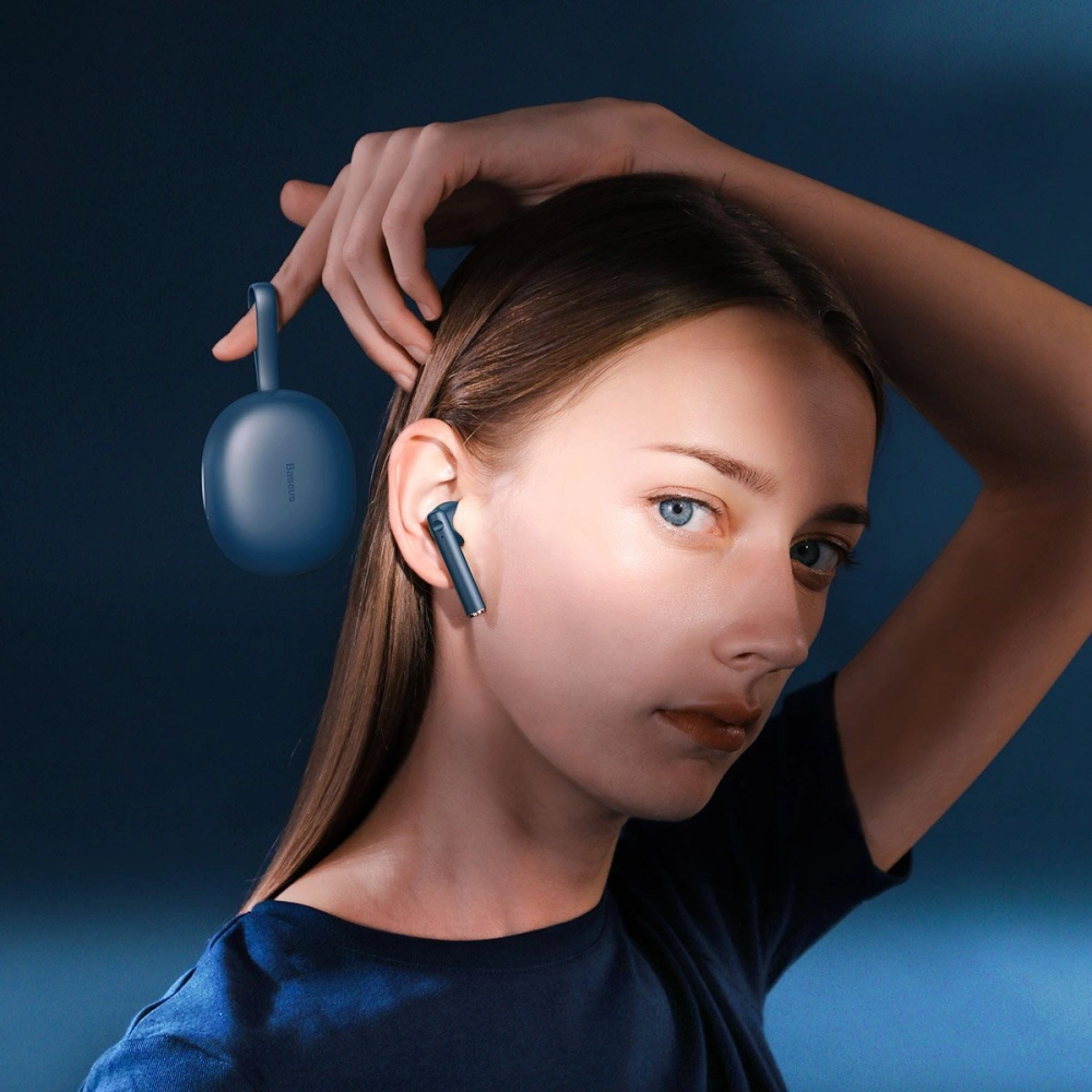Hurtownia GSM - Słuchawki TWS Baseus Encok W05, Bluetooth 5.0 (niebieskie) - BSU2092BLU - {ean13} - Hurt