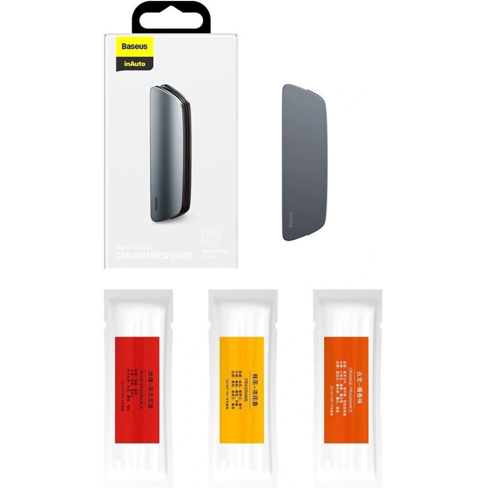 Hurtownia GSM - Odświeżacz powietrza do samochodu Baseus Paddle (czarny) - BSU2093BLK - {ean13} - Hurt
