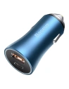 Hurtownia GSM - Automobilní nabíječka Baseus Golden Contactor Pro, USB + USB-C, QC4.0+, PD, SCP, 40W (modrá) - BSU2094BLU - {ean13} - Hurt