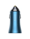 Wholesale Baseus Golden Contactor Pro car charger, USB + USB-C, QC4.0+, PD, SCP, 40W (blue) - BSU2094BLU - {ean13} - Hurt
