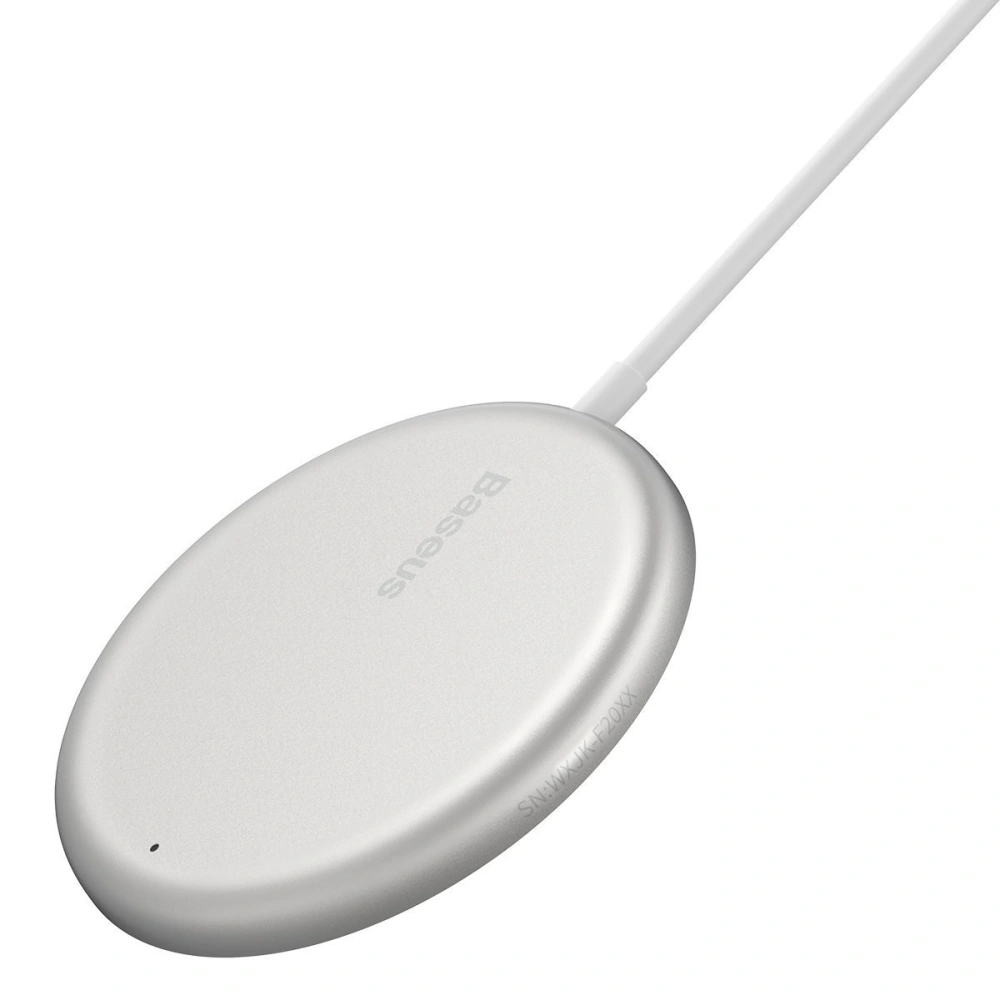 Hurtownia GSM - Indukční nabíječka s magnetem Baseus Simple Mini, MagSafe, 15W (bílá) - BSU2096WHT - {ean13} - Hurt