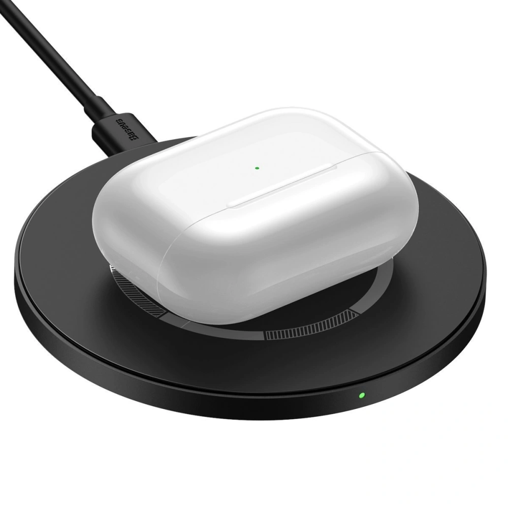 Hurtownia GSM - Bezdrátová indukční nabíječka s magnetem Baseus Simple 15W (černá) - BSU2097BLK - {ean13} - Hurt