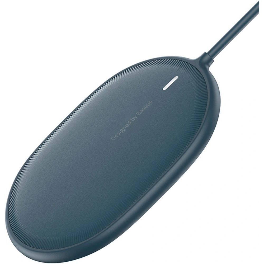 Hurtownia GSM - Bezdrátová indukční nabíječka Baseus Light Apple iPhone 12, 15W (modrá) - BSU2098BLU - {ean13} - Hurt