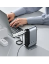 Wholesale Baseus Working Station Multifunctional Type-C HUB Adapter (CN+UK+EU) Dark gray - BSU2099 - {ean13} - Hurt