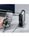 Wholesale Baseus Working Station Multifunctional Type-C HUB Adapter (CN+UK+EU) Dark gray - BSU2099 - {ean13} - Hurt