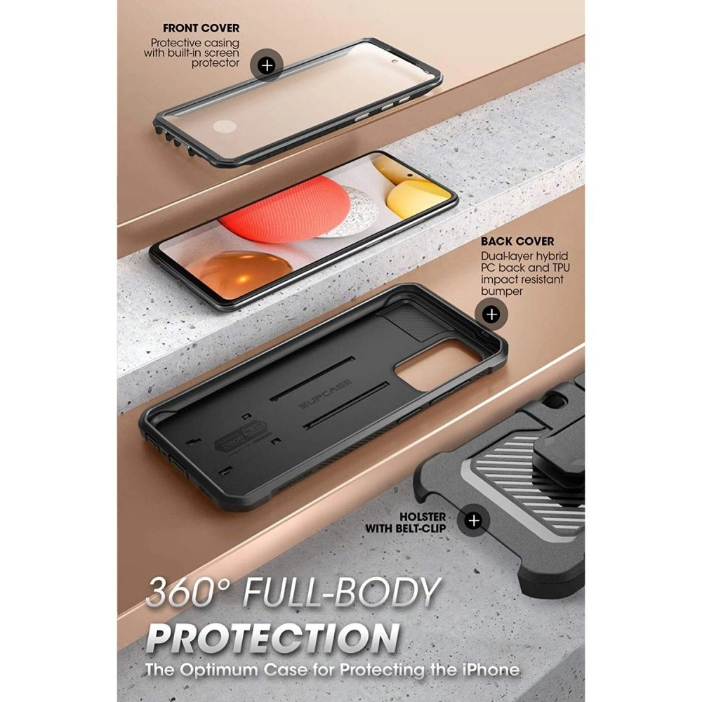 Hurtownia GSM - Etui Supcase Unicorn Beetle Pro Samsung Galaxy A52/A52s Černé - SPC158BLK - {ean13} - Hurt