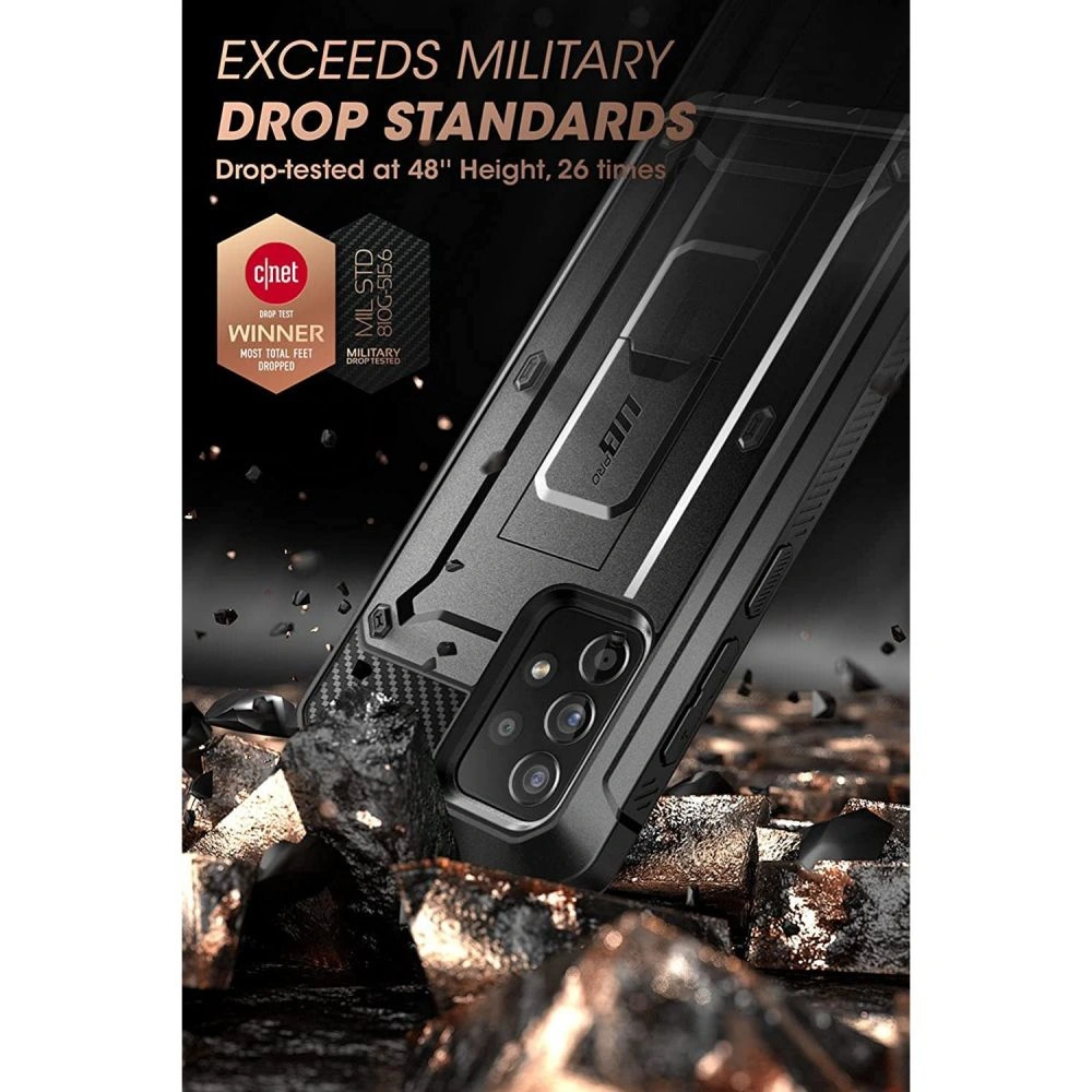 Hurtownia GSM - Etui Supcase Unicorn Beetle Pro Samsung Galaxy A52/A52s Černé - SPC158BLK - {ean13} - Hurt