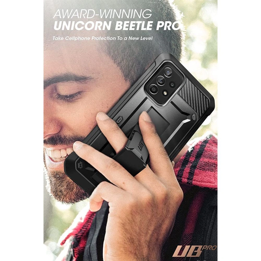 Hurtownia GSM - Etui Supcase Unicorn Beetle Pro Samsung Galaxy A52/A52s Černé - SPC158BLK - {ean13} - Hurt