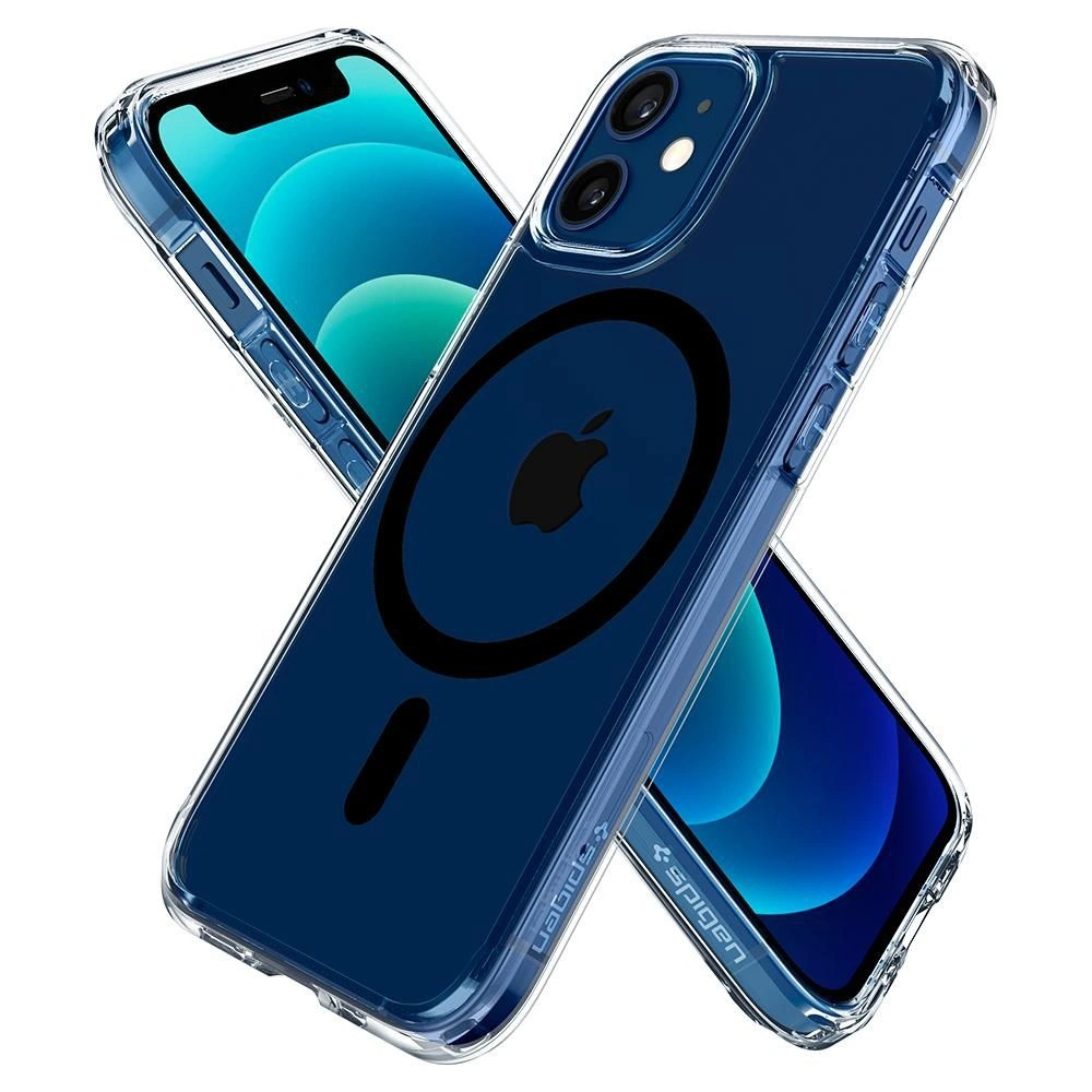 Hurtownia GSM - Etui Spigen Ultra Hybrid Mag Apple iPhone 12/12 Pro černé - SPN1570BLK - {ean13} - Hurt