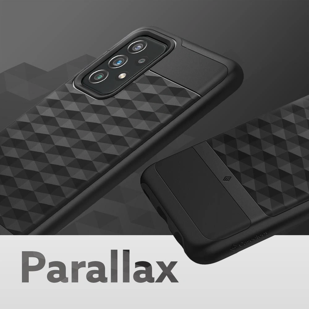 Hurtownia GSM - Etui Caseology Parallax Samsung Galaxy A72 Matně černé - CSL004BLK - {ean13} - Hurt