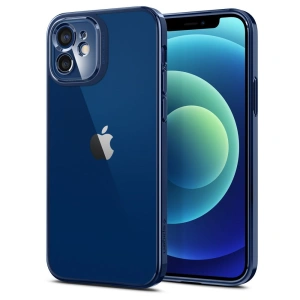 Spigen Optik Crystal Apple iPhone 12 Chrome Blue