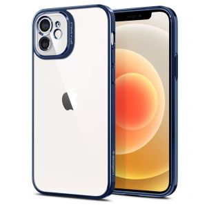 Etui Spigen Optik Crystal Apple iPhone 12 Chrome Blue
