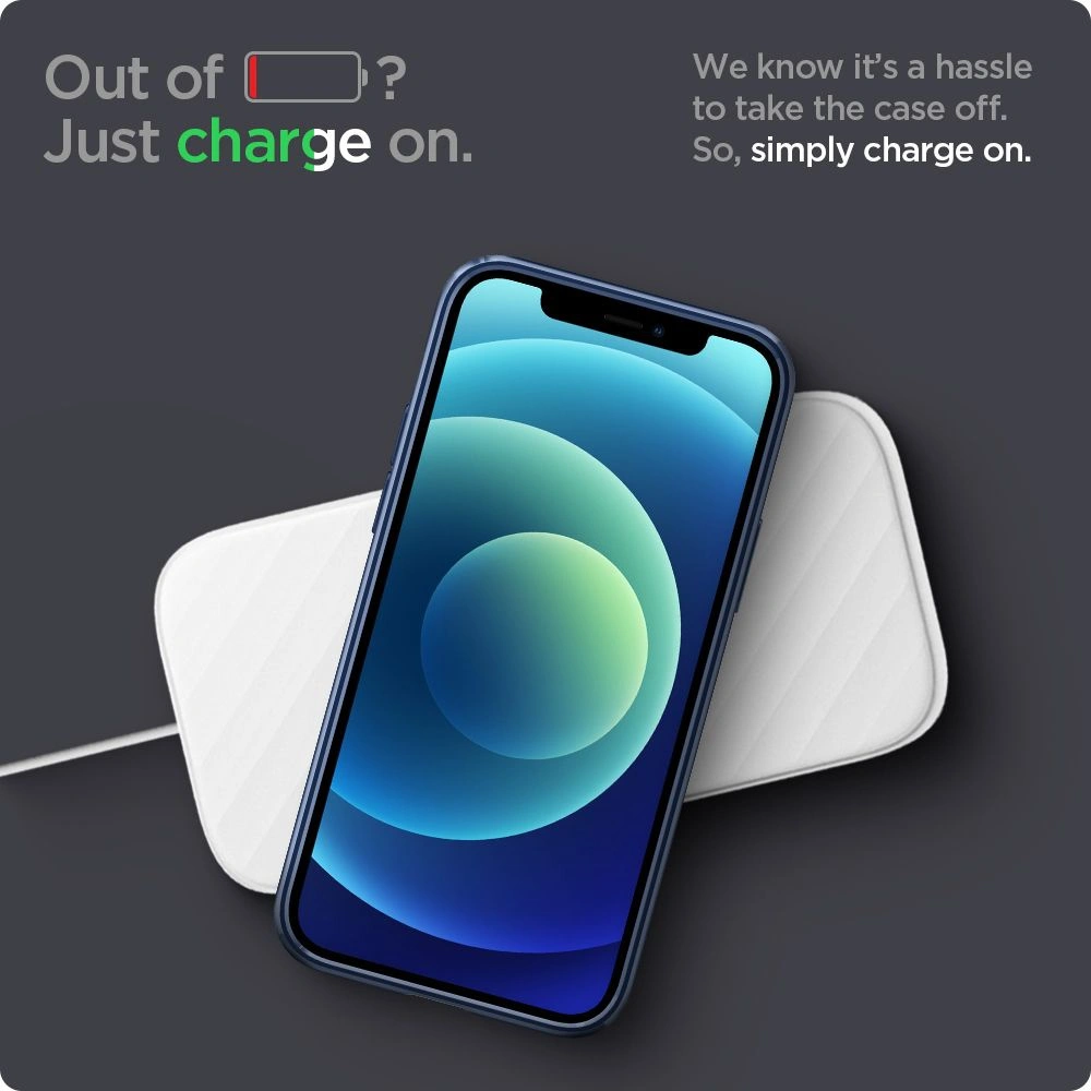 Hurtownia GSM - Etui Spigen Optik Crystal Apple iPhone 12 Chrome Blue - SPN1572BLU - {ean13} - Hurt