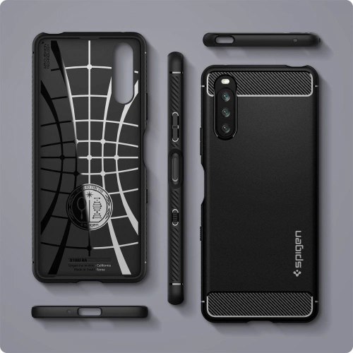 Etui Spigen Rugged Armor Sony Xperia 10 III Matte Black
