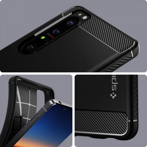 Etui Spigen Rugged Armor Sony Xperia 1 III Matte Black