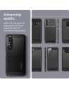Wholesale Spigen Rugged Armor Sony Xperia 1 III Matte Black - SPN1576BLK - {ean13} - Hurt