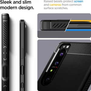 Wholesale Spigen Rugged Armor Sony Xperia 1 III Matte Black - SPN1576BLK - {ean13} - Hurt