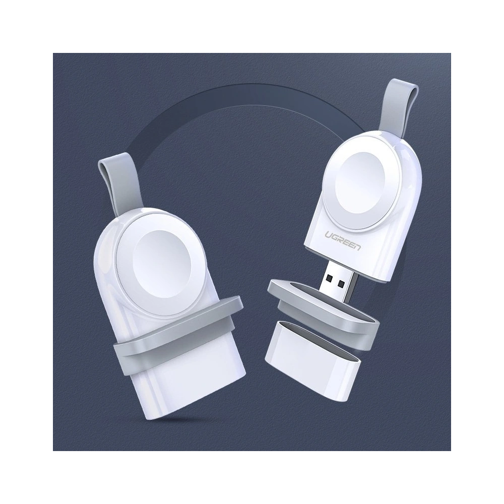Hurtownia GSM - UGREEN Apple Watch USB MFI bezdrátová nabíječka bílá (50944) - UGR668WHT - {ean13} - Hurt