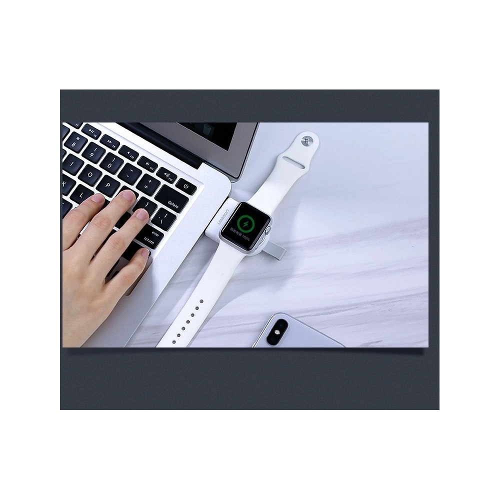 Hurtownia GSM - UGREEN Apple Watch USB MFI bezdrátová nabíječka bílá (50944) - UGR668WHT - {ean13} - Hurt