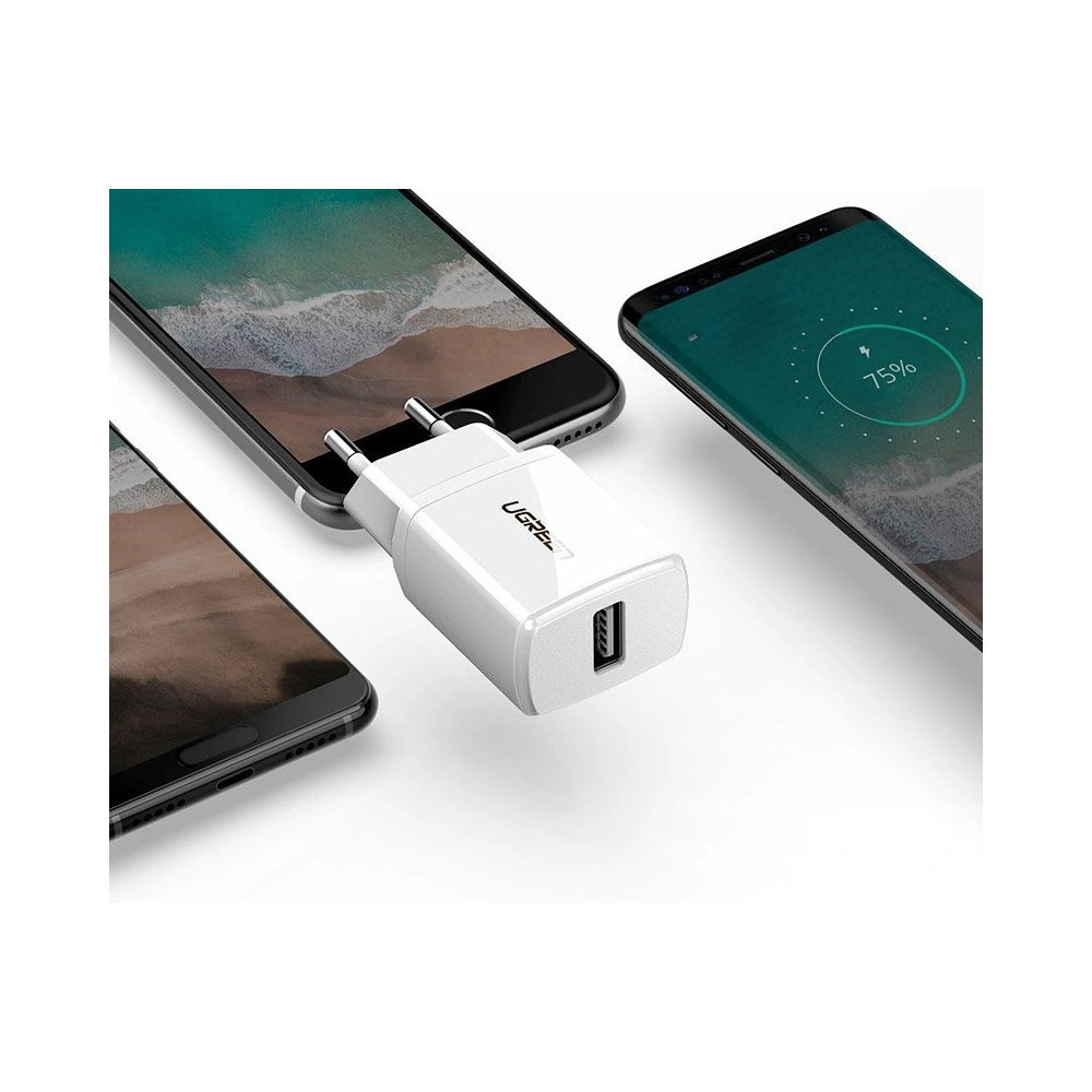 Hurtownia GSM - UGREEN ładowarka sieciowa USB 2,1A biały (50460) - UGR670WHT - {ean13} - Hurt