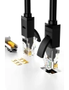 Hurtownia GSM - UGREEN kabel przewód internetowy sieciowy Ethernet patchcord RJ45 Cat 6 UTP 1000Mbps 20m czarny (20166) - UGR673BLK - {ean13} - Hurt