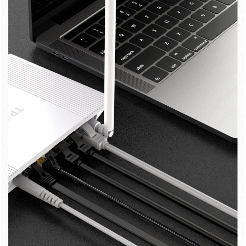 UGREEN kabel przewód internetowy sieciowy Ethernet patchcord RJ45 Cat 6 UTP 1000Mbps 20m czarny (20166)