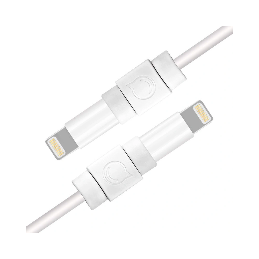 Hurtownia GSM - UGREEN 6x ochrana originálního kabelu Lightning bílá (40705) - UGR676WHT - {ean13} - Hurt