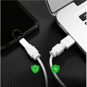 Hurtownia GSM - UGREEN 6x osłona zabezpieczenie oryginalnego kabla Lightning biały (40705) - UGR676WHT - {ean13} - Hurt