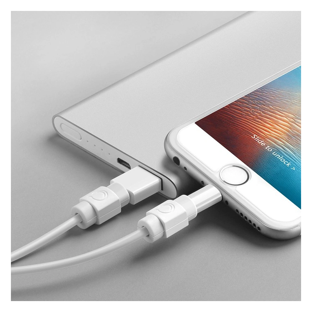 Hurtownia GSM - UGREEN 6x ochrana originálního kabelu Lightning bílá (40705) - UGR676WHT - {ean13} - Hurt