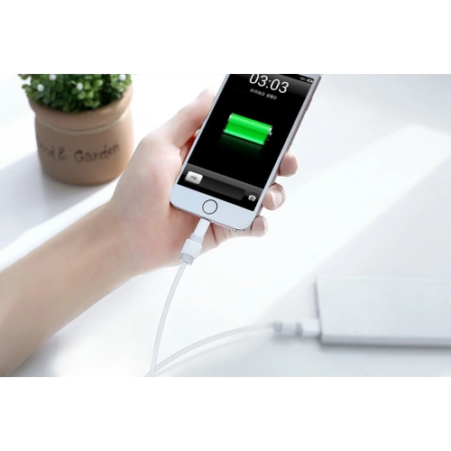 UGREEN 6x osłona zabezpieczenie oryginalnego kabla Lightning biały (40705)