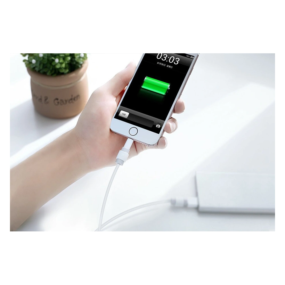 Hurtownia GSM - UGREEN 6x ochrana originálního kabelu Lightning bílá (40705) - UGR676WHT - {ean13} - Hurt