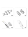 Hurtownia GSM - UGREEN 6x osłona zabezpieczenie oryginalnego kabla Lightning biały (40705) - UGR676WHT - {ean13} - Hurt