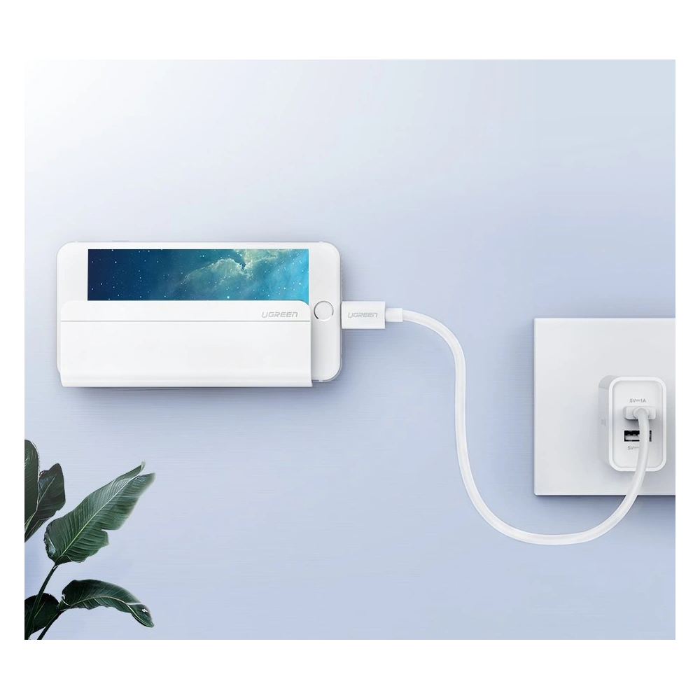 Wholesale Ugreen wall mount holder for smartphone white (30394) - UGR677WHT - {ean13} - Hurt