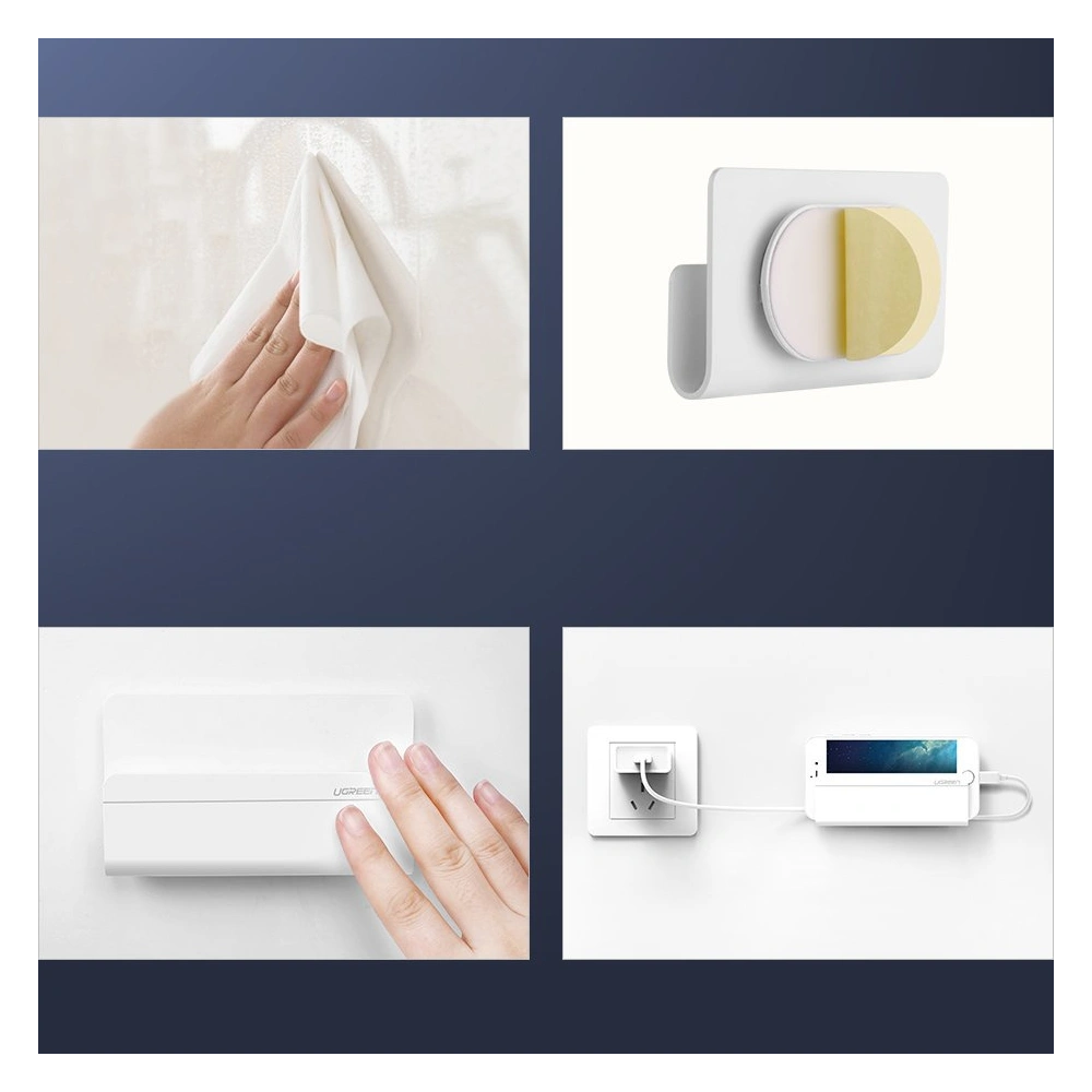 Wholesale Ugreen wall mount holder for smartphone white (30394) - UGR677WHT - {ean13} - Hurt