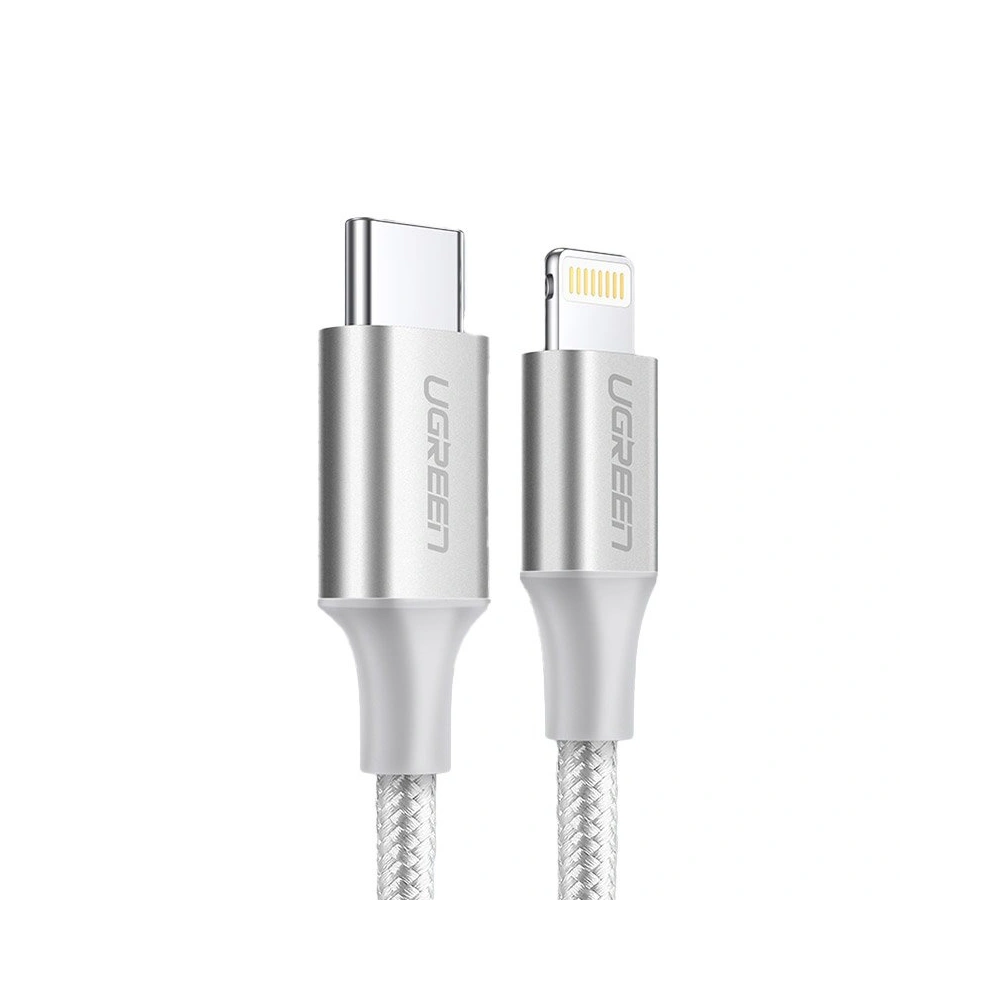 Hurtownia GSM - UGREEN kabel USB Typ C - Lightning MFI 1 m 3 A 36 W stříbrný (70523) - UGR683SLV - {ean13} - Hurt