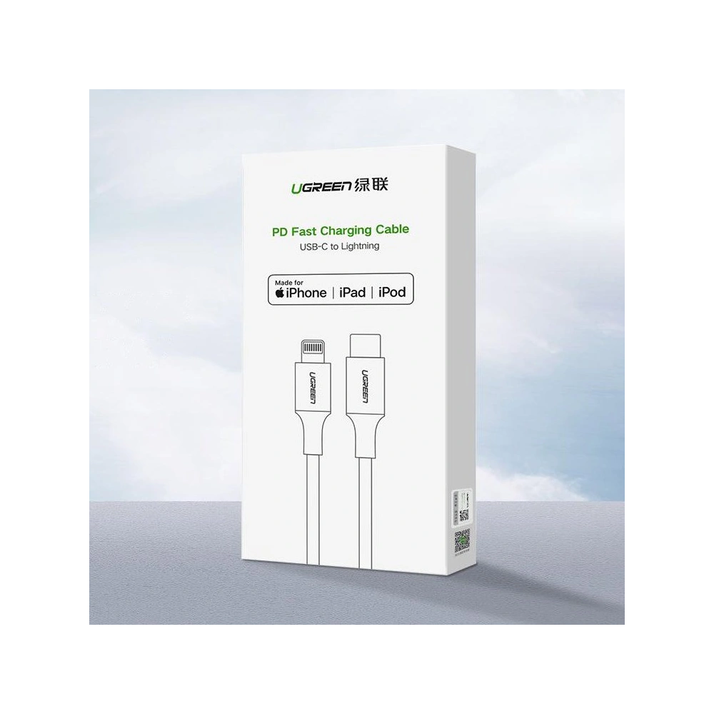 Hurtownia GSM - UGREEN kabel USB Typ C - Lightning MFI 1 m 3 A 36 W stříbrný (70523) - UGR683SLV - {ean13} - Hurt