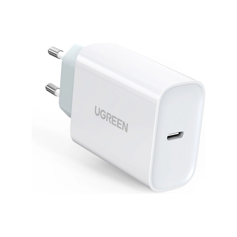 Hurtownia GSM - UGREEN rychlá nabíječka do sítě USB Typ C Power Delivery 30 W Quick Charge 4.0 bílá (70161) - UGR684WHT - {ean13} - Hurt