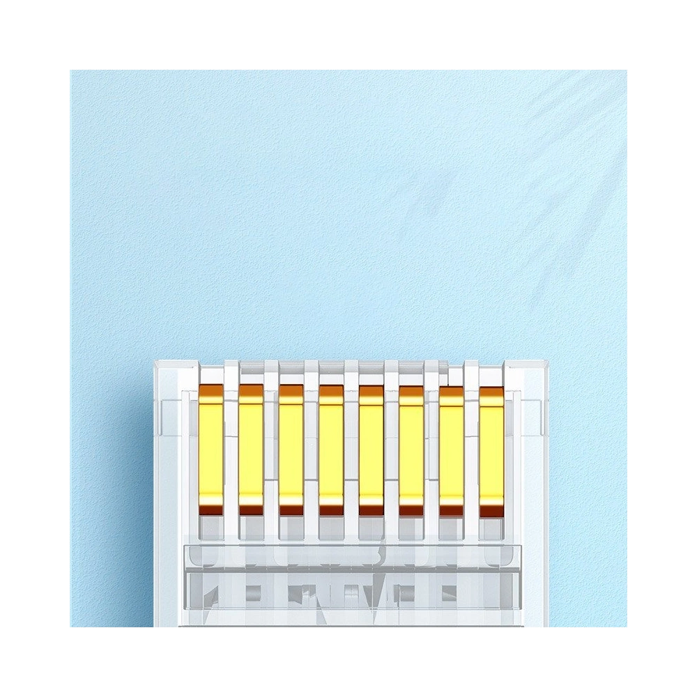 Hurtownia GSM - UGREEN 10x konektor RJ45 8P8C Cat 6 průhledný (50961) - UGR685CL - {ean13} - Hurt
