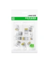 Hurtownia GSM - UGREEN 10x wtyk wtyczka złączka końcówka RJ45 8P8C Cat 6 przezroczysty (50961) - UGR685CL - {ean13} - Hurt