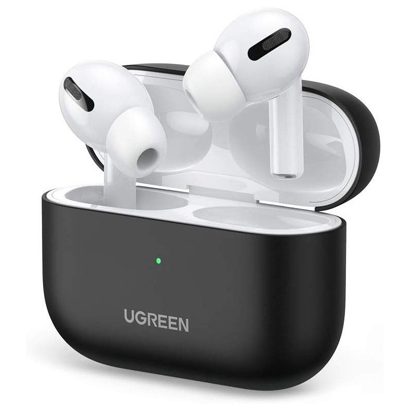 Ugreen Distributor - 6957303885138 - UGR688BLK - Ugreen Silica Gel Case Protector for Apple Airpods Pro black (80513) - B2B homescreen