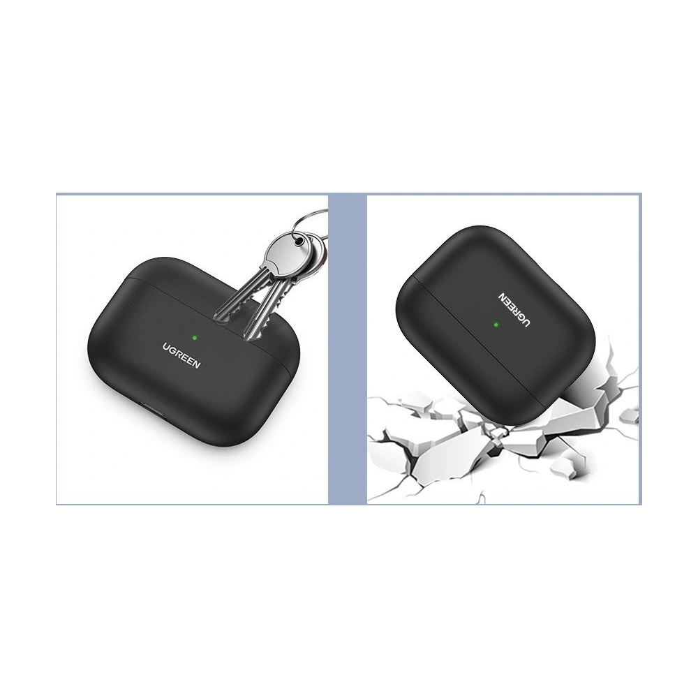 Wholesale Ugreen Silica Gel Case Protector for Apple Airpods Pro black (80513) - UGR688BLK - {ean13} - Hurt