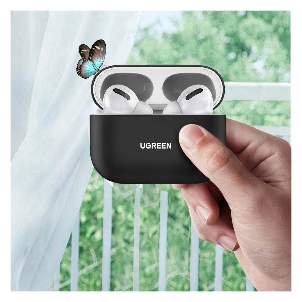 Wholesale Ugreen Silica Gel Case Protector for Apple Airpods Pro black (80513) - UGR688BLK - {ean13} - Hurt