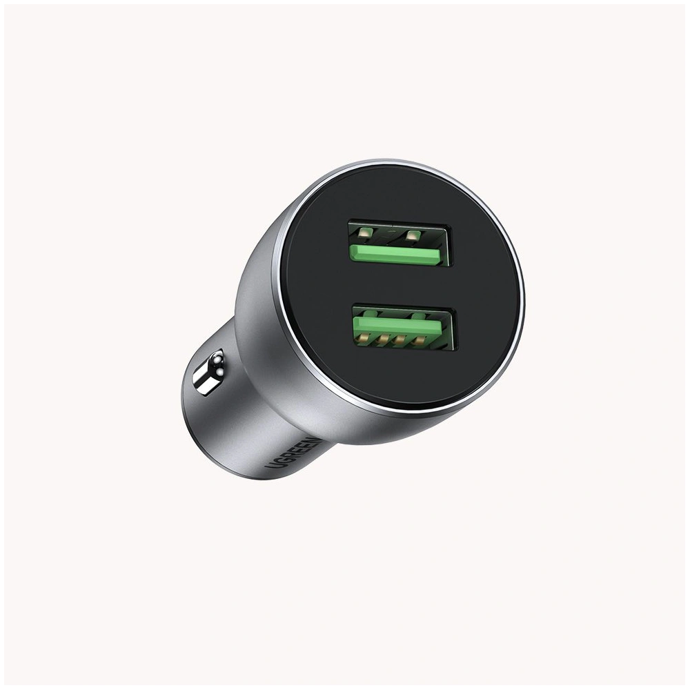 Hurtownia GSM - UGREEN auto nabíječka 2x USB Quick Charge 3.0 36 W 3 A šedá (CD213 60713) - UGR690GRY - {ean13} - Hurt