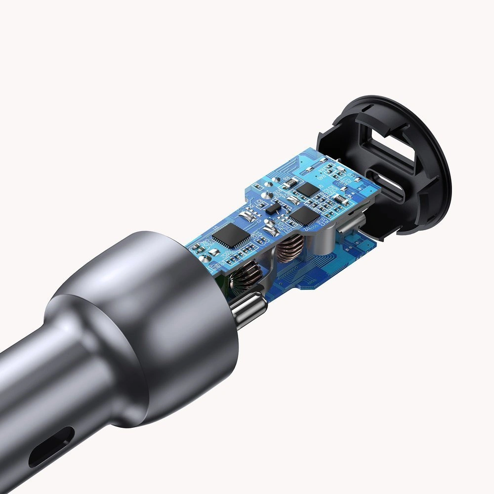 Hurtownia GSM - UGREEN automobilová nabíječka USB / USB Typ C Quick Charge 3.0 Power Delivery 36 W 3 A šedá (CD213 60980) - UGR691GRY - {ean13} - Hurt