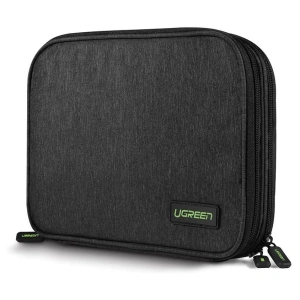 UGREEN etui pudełko na dysk twardy HDD SSD telefon kable akcesoria 24,5 x 17,5 x 5 cm szary (50147 LP149)