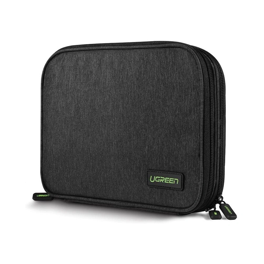 Hurtownia GSM - UGREEN pouzdro na externí HDD SSD telefon kabely příslušenství 24,5 x 17,5 x 5 cm šedé (50147 LP149) - UGR700GRY - {ean13} - Hurt