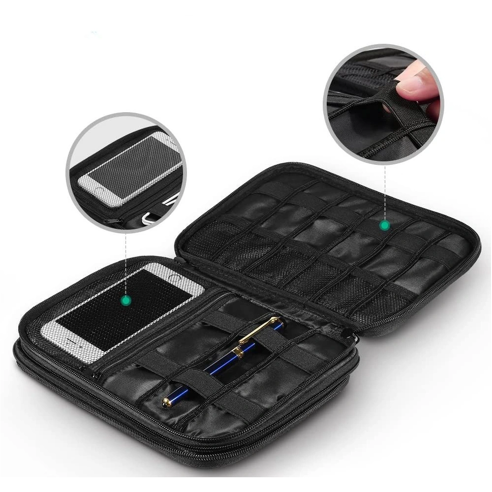 Hurtownia GSM - UGREEN pouzdro na externí HDD SSD telefon kabely příslušenství 24,5 x 17,5 x 5 cm šedé (50147 LP149) - UGR700GRY - {ean13} - Hurt